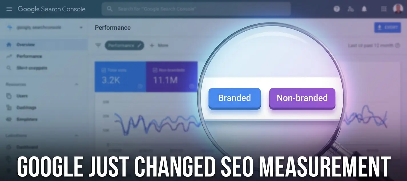 Branded vs Non-Branded Traffic: Google’s New SEO Filter Explained (2026)