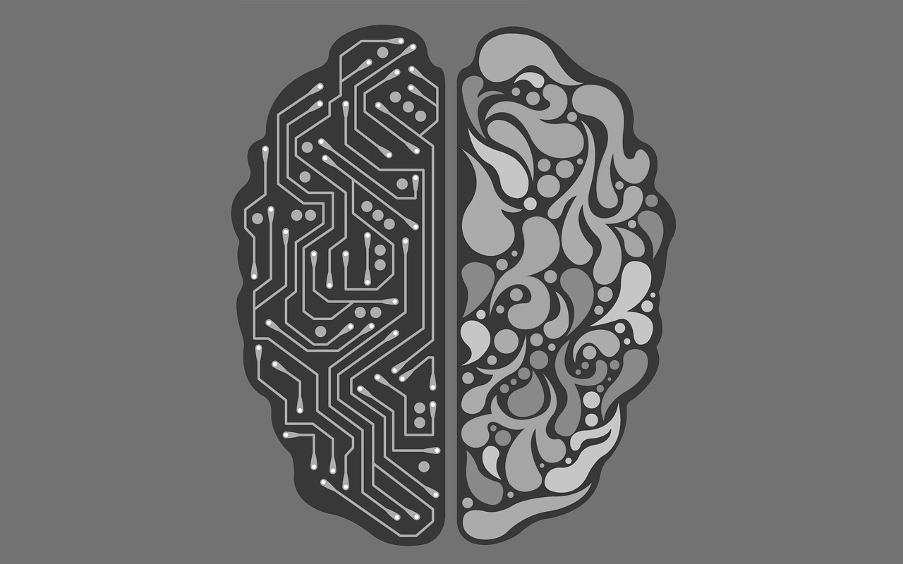 brain image showing Impact of AI